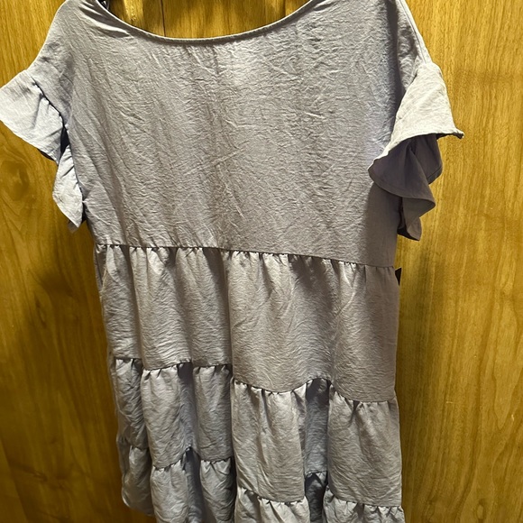 NWT ABG Blue Short Dress Sz Med - Picture 1 of 9